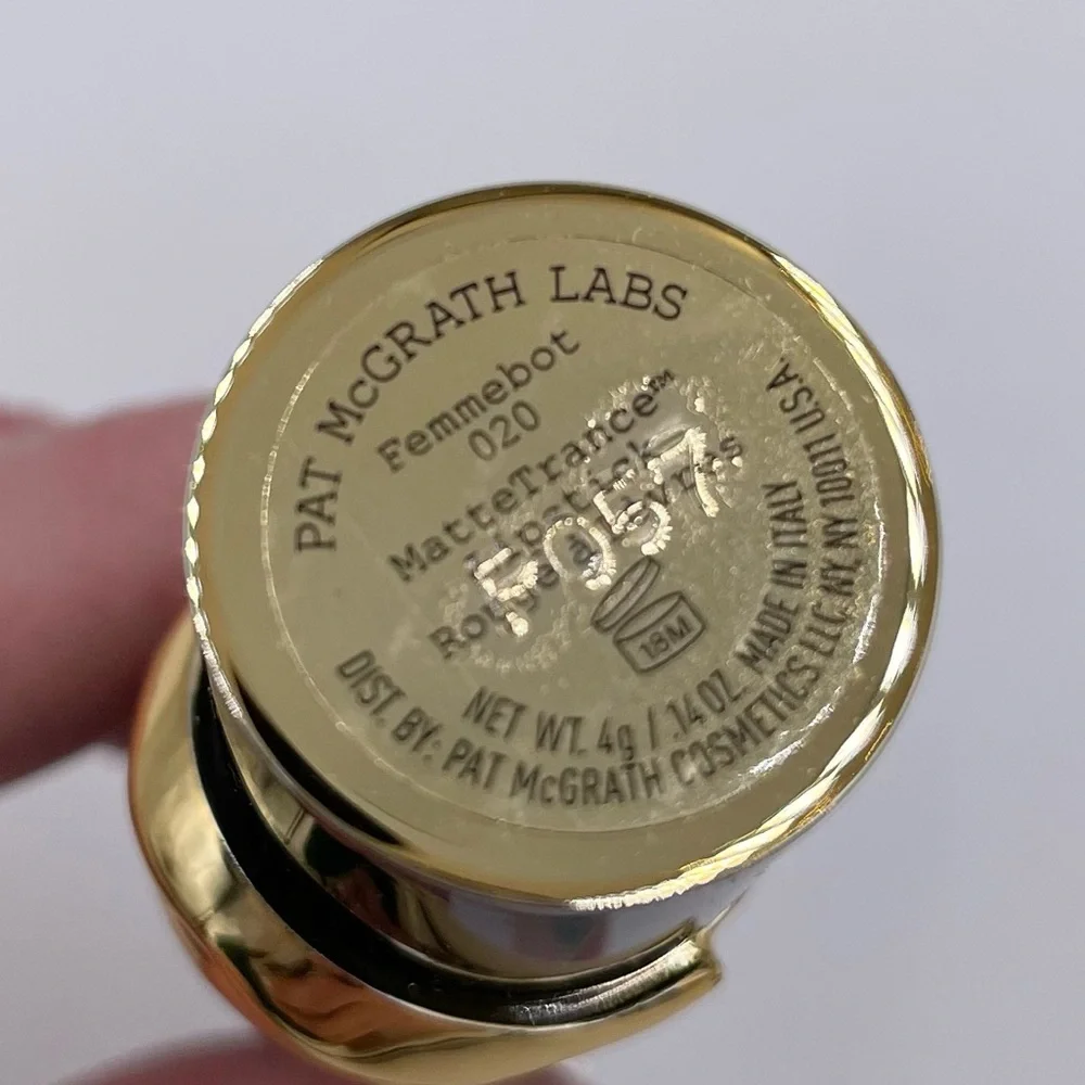 NEW Pat McGrath Labs MatteTrance Lipstick in Femmebot 020 Midtone Pink FULL SIZE